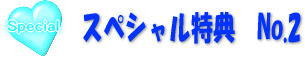 スペシャル特典　No.2